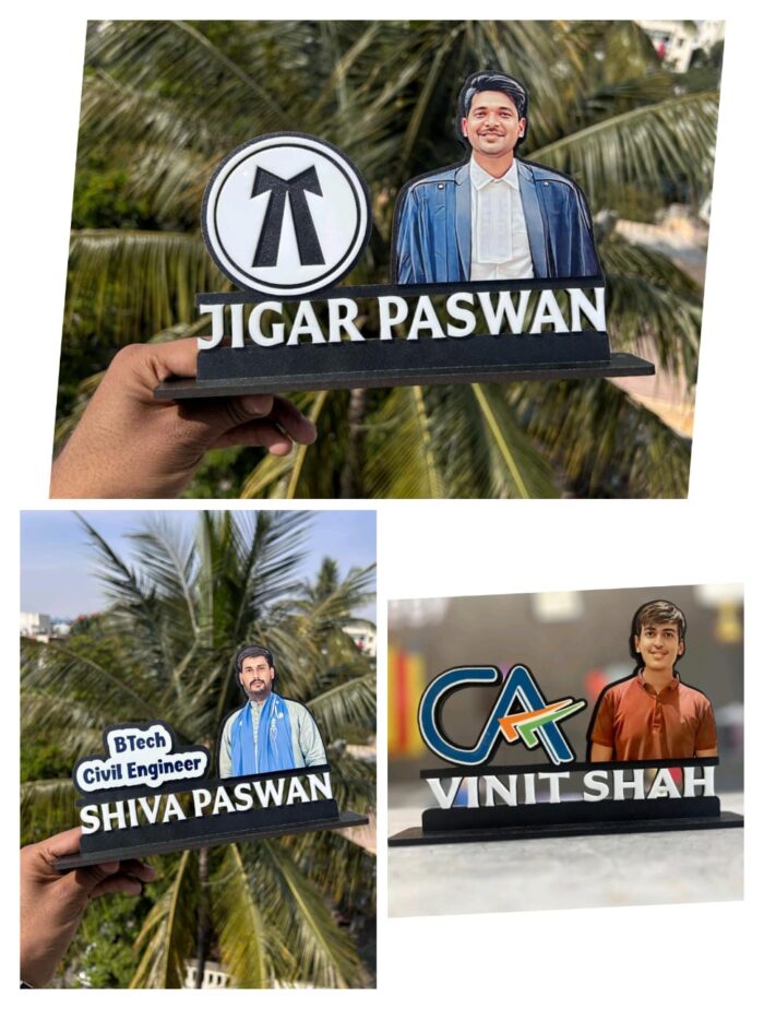 Custom Acrylic  Photo Cutout – Personalized Desk Decor - Image 3
