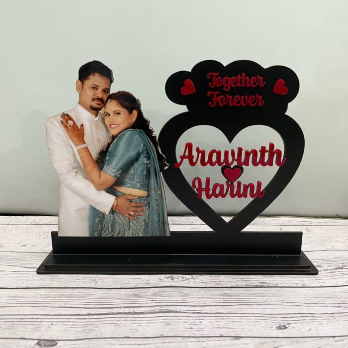 Personalized Couple Standee with Names - Image 4
