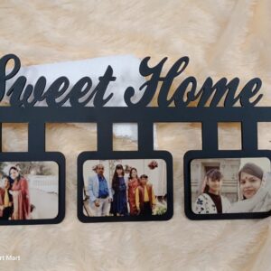Sweet Home MDF Sublimation Photo Frame
